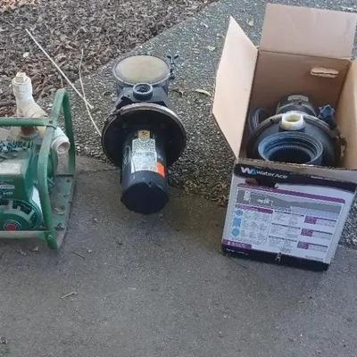 Lot of 3 Pool Pumps – Untested