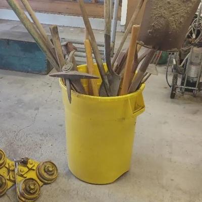 Quality Collection Of Rakes, Shovels, Pitchforks