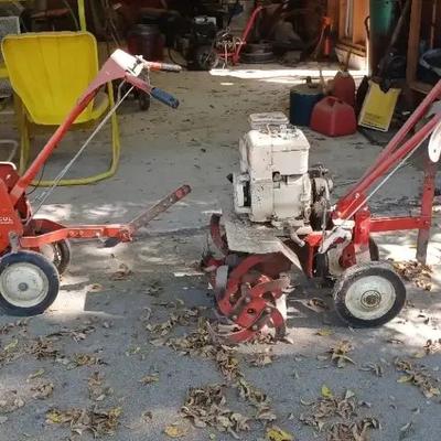2 Vintage Rototillers – Simplicity & Senator – Untested