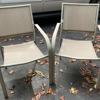 Pair of Outdoor Patio Chairs