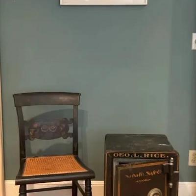 Sabath Safe On Wheels, Chair & Artwork 