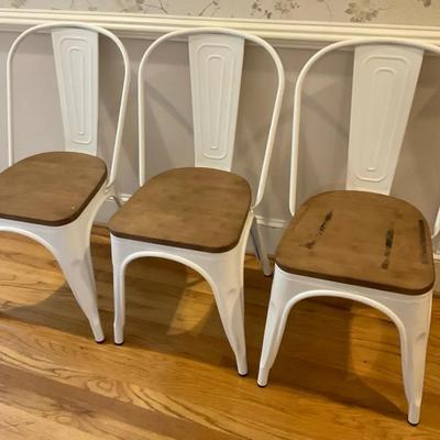 Set of 3 Honeybloom Café-Style Chairs