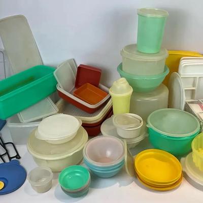 Large Assorted Lot of Vintage Tupperware