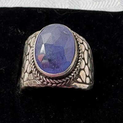 Tanzanite Ring, Size 10
