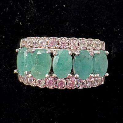 Emerald Ring (Size 10)
