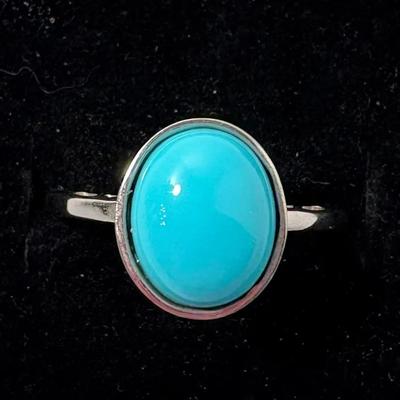 DJoy Sleeping Beauty Turquoise Ring (Size 9)
