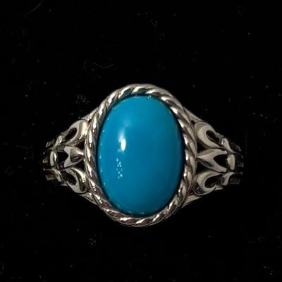 Sleeping Beauty Turquoise Ring Size 11