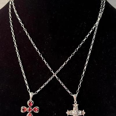 Double Cross (2 Pendants)