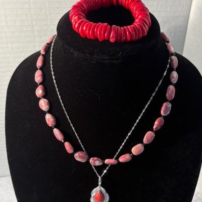 Thulite, Black Spinel & More (3)