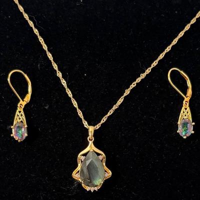 Mystic Topaz & Labradorite (2)