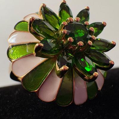 DJoy Enamel Ring, Size 8