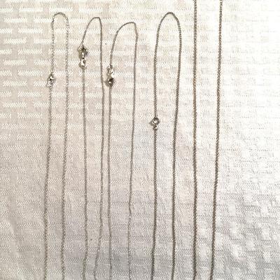 Sterling Silver Chains (5)