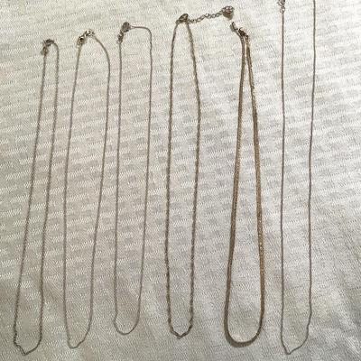 Sterling Silver Chains (6)