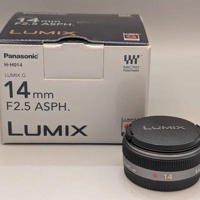 Panasonic Lumix 14mm Lens 