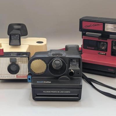 Polaroid Camera Trio