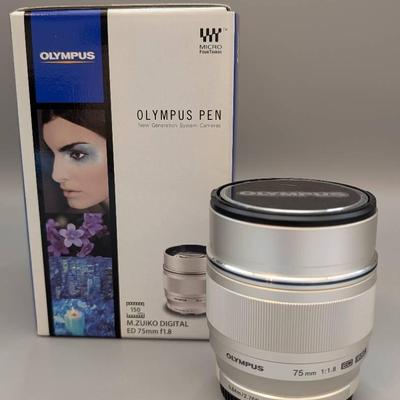 Olympus Pen ED 75mm Lens 
