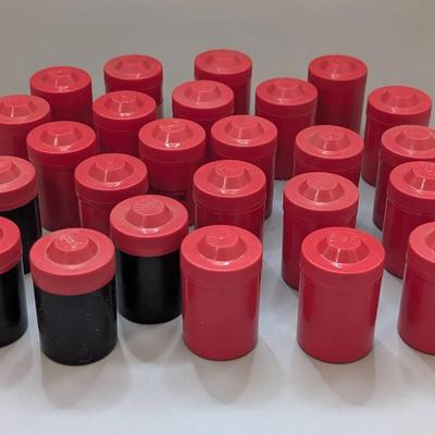 GAF Plastic Film Canisters
