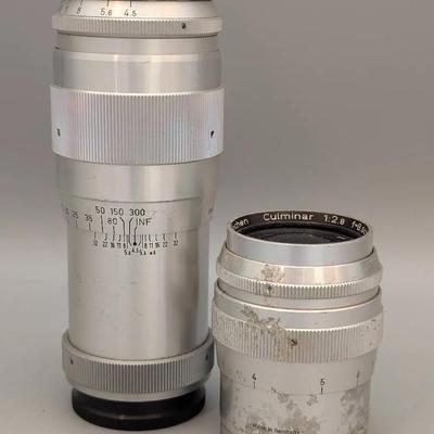 Steinheil Munchen Culminar Lenses 