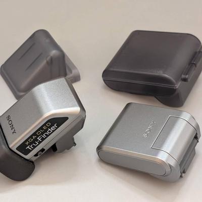 Sony Viewfinder and Flash