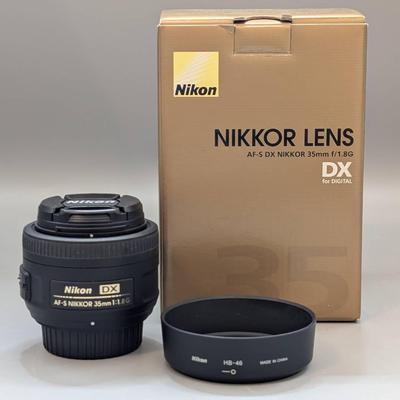 Nikon Nikkor AF-S DX 35mm Lens 