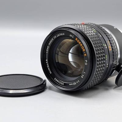 Minolta MC Rokkor-X 50mm Lens