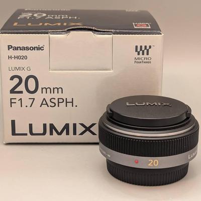 Panasonic Lumix G 20mm Lens 