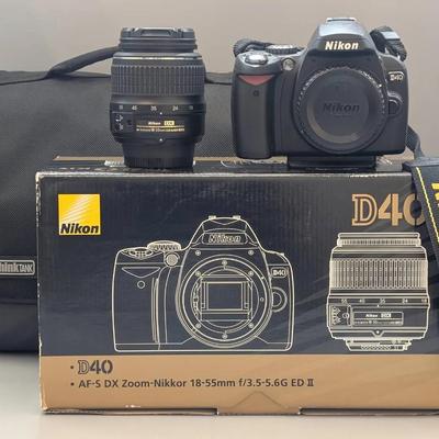 Nikon D40 Digital Camera Kit with Think Tank Bag