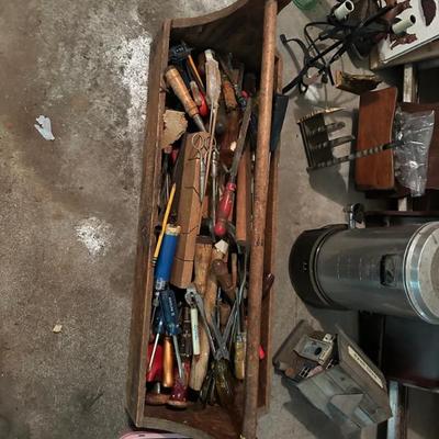 Sorted handles vintage box