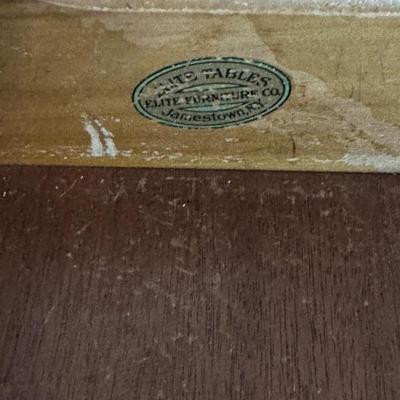 Elite furniture drop leaf table