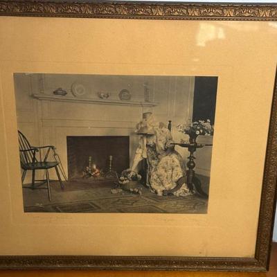 signed Wallace nutting