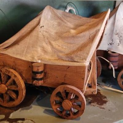 Vintage wagon lamps