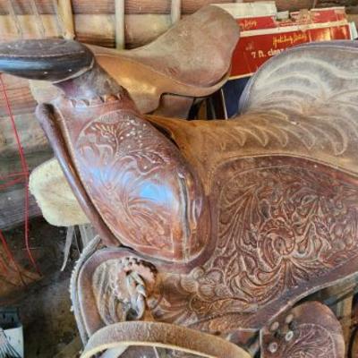 Antique Saddles