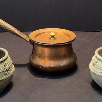 Vintage Brass & Copper Kitchen/Decor Lot