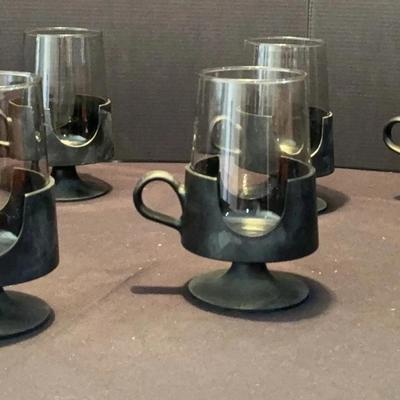 Set of 10 Vintage Glas-Snap by Corning Coffee/Tea Mugs