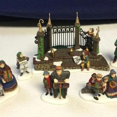Department 56  “A Christmas Carol Reading By Charles Dickens” Set Of 7