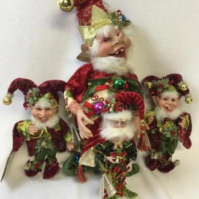 Mark Roberts Dolls 4 Pc. 