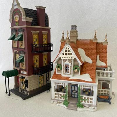 Department 56 Bobwhite Cottage And Beekman House 