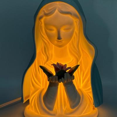 Madonna Night Light Porcelain Sanmyro
