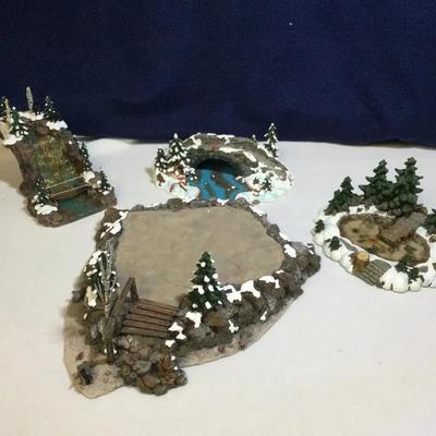 Deprtment 56 Outdoor Areas 4pc.