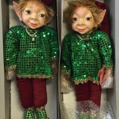 Show Stoppers Cheers Elf Doll 2pc.