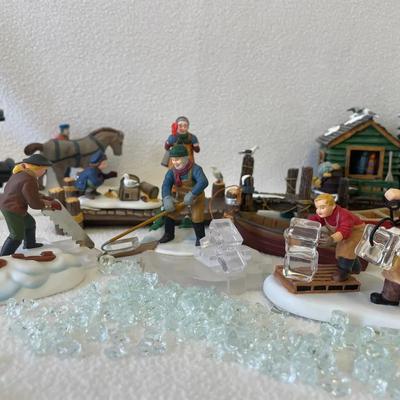 Department 56 Ice And River Dock With Accessories 