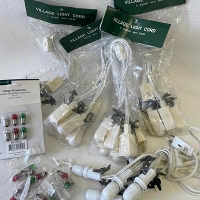 Department 56 Village Light Cords And Light Bulb Accessories 