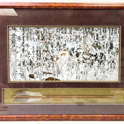 ‘Woodland Encounter’ Print by Bev Doolittle & Arrow!