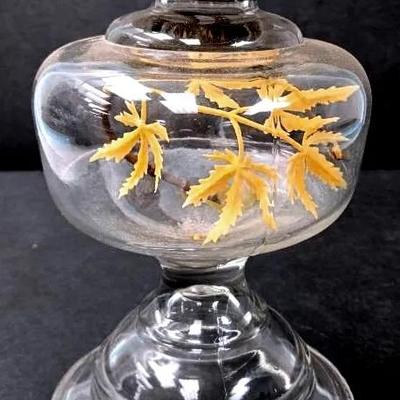Glass Oil Lamp 