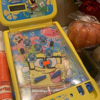 Spongebob Squarepants Pinball Toy