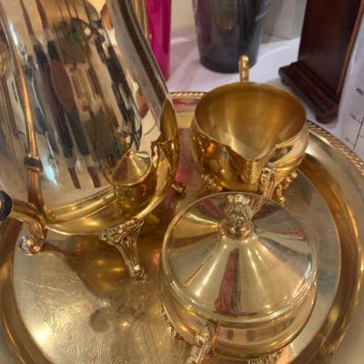 Gold Tea Set