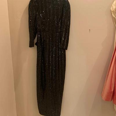 Sequined Evening Dress