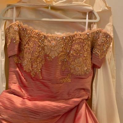 Sleeveless Womens' Vintage Evening Dress