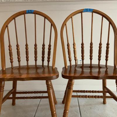 Two With Chairs 18 X 18 X 16