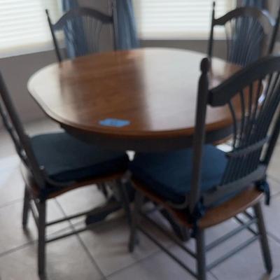 Kitchen Dinette With Four Chairs, 50 X 40 X 30